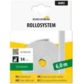 Schellenberg Rollladengurt Mini 14 mm breit, 6 m lang, grau, 46002