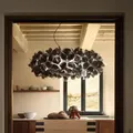 Pendelleuchte Slamp, Clizia Mama Non Mama, dimmbar, Schwarz, für Wohnzimmer, Kunststoff, Design - 28