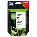 Original HP 302  X4D37AE Tinten Doppelpack schwarz color 2 Stück