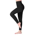 SINOPHANT Leggings Damen High Waist - Blickdicht L-XL, #1er Pack Schwarz 