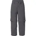 Vaude Kinder Detective Antimos Zo Hose (Größe 98, grau)