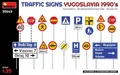 MINIART 35643 1:35 Traffic Signs. Yugoslavia 1990’s Plastic Model Kit