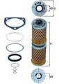 Ölfilter MAHLE OX 36D Filtereinsatz für BMW 100 80 41,5mm 247 247E Paris Dakar