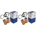 2x MAHLE / KNECHT Ölfilter OX 36D Oil Filter