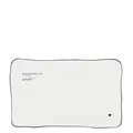 Servierplatte Sushi happiness is served rechteckig 22x13cm Bastion Collections