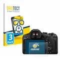 BROTECT 3 Stück Schutzglas für Canon EOS R6 Mark III Schutzfolie Panzer Folie Glas[Extrem Kratzfest 9H, Anti-Fingerprint, Ultra-Transparent]