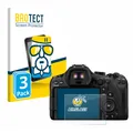3x Panzerfolie Schutzglas für Canon EOS R6 Mark III Displayschutz