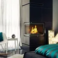 Kratki Wasserführender Kamineinsatz MAJA links 8 kW Ø 180