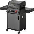 Enders Gasgrill "HYDE 3 SIKR Turbo", schwarz (schwarz, grau), B/H/T: 126cm x 56cm