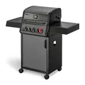 Enders® Gasgrill HYDE 3 SIKR Turbo, 3 Brenner aus Edelstahl für kraftvolles direktes und indirektes Grillen, 800 °C TURBO ZONE™, SWITCH GRID™, Infarot-Backburner und Seitenkocher, #8040