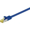 goobay RJ-45 Netzwerkkabel 1,0 m blau bis zu 10,00 Gbit/Sek. bis zu 500 MHz, 1 St.