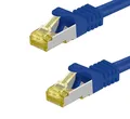 RJ45 CAT6A Patchkabel mit CAT 7 Rohkabel LAN DSL Netzwerkkabel S/FTP 0,25m - 30m
