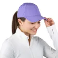 Laufkappe Mit UVSchutz | Damen Cap Schirmmütze  Lavendelfarben, Einheitsgröße