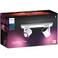 White & Color Ambiance Argenta 2er-Spot, LED-Leuchte weiß