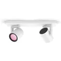 Philips Hue 8720169318076 LED Spot-Deckenleuchte Argenta  | 2x4,2W GU10 | 2000-6500+RGBK
