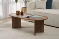 Skye Decor, Sable - VNT Walnut, Couchtisch, Nussbaum, 100 % Melaminplatte, 119 x 60 x 40 cm