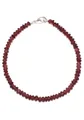 Firetti Armband Schmuck Geschenk Silber 925 Armschmuck Armband Edelstein Granat, Made in Germany - mit Granat