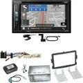 Pioneer AVIC-Z730DAB USB DAB+ MP3 Navigation Einbauset für Opel Vivaro Movano B