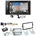 Pioneer AVIC-Z730DAB USB DAB+ MP3 Navigation Einbauset für Opel Vivaro Movano B