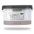 SEEBAUER diy Pastellfarbe PASTELLA Lila 2,5L (Bright Night) Edelmatte Wandfarbe Brombeere - Innenfarbe sehr hohe Deckkraft - Matt, Abwaschbar und Tropffrei