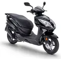 LuXXon Motorroller XXLine - City Roller mit 50 ccm - 3 PS für max. 45 kmh - Schwarz