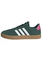 adidas Damen VL Court 3.0 Shoes, Collegiate Green/Cloud White/Pulse Magenta, 40 2/3 EU