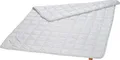 sleepling Gewichtsdecke - Kassettendecke mit Glasperlenfüllung, Füllung: Polyester, Glasperlen, Bezug: Mikrofaser, Therapiedecke gegen Stress und Schlafstörungen