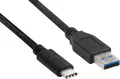 Club 3D USB-Kabel USB-C M bis USB M 3.1 Gen 2 3 A 1 m umkehrbarer C-Stecker (CAC-1523)