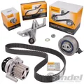 CONTITECH ZAHNRIEMENSATZ+WASSERPUMPE für Audi A4 B6 B7 + A6 C5 + VW PASSAT 3B
