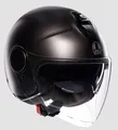 Helm Jet AGV Eteres E2206 Mono Matt Asphalt Grau Matt GRÖSSE S