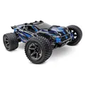 Traxxas S.TRUCK RUSTLER 4x4 1:10 4WD EP RTR BLUE Ultimate TQi 2.4GHz BRUSHLESS OHNE Ladegerät und OHNE Akku (RTR Ready-to-Run) (TRX67097-4BLUE)