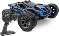 Traxxas Spielzeug-Auto Traxxas Rustler 4x4 Ultimate VXL 1/10 RTR TQ Blau, 67097-4