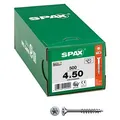 SPAX Universalschrauben T20 Senkkopf WIROX 0191010400505 4 mm x 50 mm, 500 St.