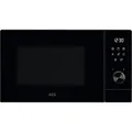 AEG Mikrowelle mit Grill MFB295DB – freistehend, 29 L, Touch-Bedienung, Invertertechnologie, AutoSteam-Dampffunktion, Silent+, MultiStage Cooking, 900 W Mikrowellenleistung, 1000 W Quarzgrill, Schwarz