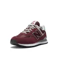 New Balance Herren 574 Sneakers, Burgundy, 38 EU