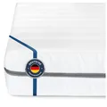 BMM Matratze 90x200 cm Klassik XXL Härtegrad H3 fest/Kaltschaummatratze Öko-Tex Zertifiziert/ergonomische 7 Zonen Matratze Höhe 12 cm/Matratzen Deutsche Produktentwicklung
