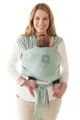 manduca Sling – elastisches Babytragetuch für Neugeborene ab 3,5 kg und Babys bis 15 kg – stabiles Tragetuch aus weichem Jersey-Strickstoff aus 100% Baumwolle (Bio) – Einheitsgröße, Farbe: mint