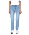 ESRA Damen Jeans Hose Damen Jeanshose gerader Schnitt Straight bis Übergrösse G400