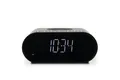 Roberts Ortus Charge Radio Wecker Dab+/FM/Bluetooth mit Qi Ladegerät, Schwarz