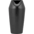 Dekovase APAMEA Steinzeug 33 cm Schwarz