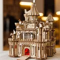WoodTrick Dragon Castle Mechanisches Holzpuzzle