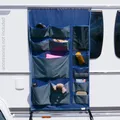 yourGEAR Vorzelt Caravan Organizer Tablet Hängeregal Zelt Wohnwagen 140x45cm, Personen: 0