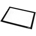 Super Slim LED Leuchtplatte A3 dimmbar, schwarz, Leuchtfeld 44x29 cm