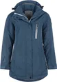 Blue Wave Damen Funktionsjacke Carla - Jacke Regenjacke Funktionsmantel in Steel Blue Größe 38