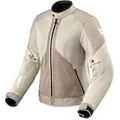 Revit Torque 3 H2O, Textiljacke wasserdicht Damen - Beige/Weiß - 44