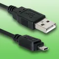 USB Kabel für Panasonic Lumix DMC-FZ200 - Datenkabel - Länge 1,5m