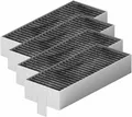 Filter für Dunstabzugshaube AllSpares Bosch/Siemens 192x75x35mm 4 Stück