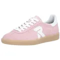 Rieker Sport San Diego Swing2GO Sneaker Retro-Sneaker, Freizeitschuh, Halbschuh mit herausnehmbarem Fußbett rosa 40 EU