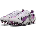 Puma ULTRA 5 ULTIMATE FOREVER FG/AG PUMA WHITE-PURE MAGENTA-FEATHE 40.5 - Weiß/Magenta - 40,5