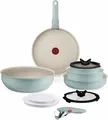 Tefal Ingenio Serenity Kochgeschirr Set 11tlg Pfannen Wok Töpfe Induktion